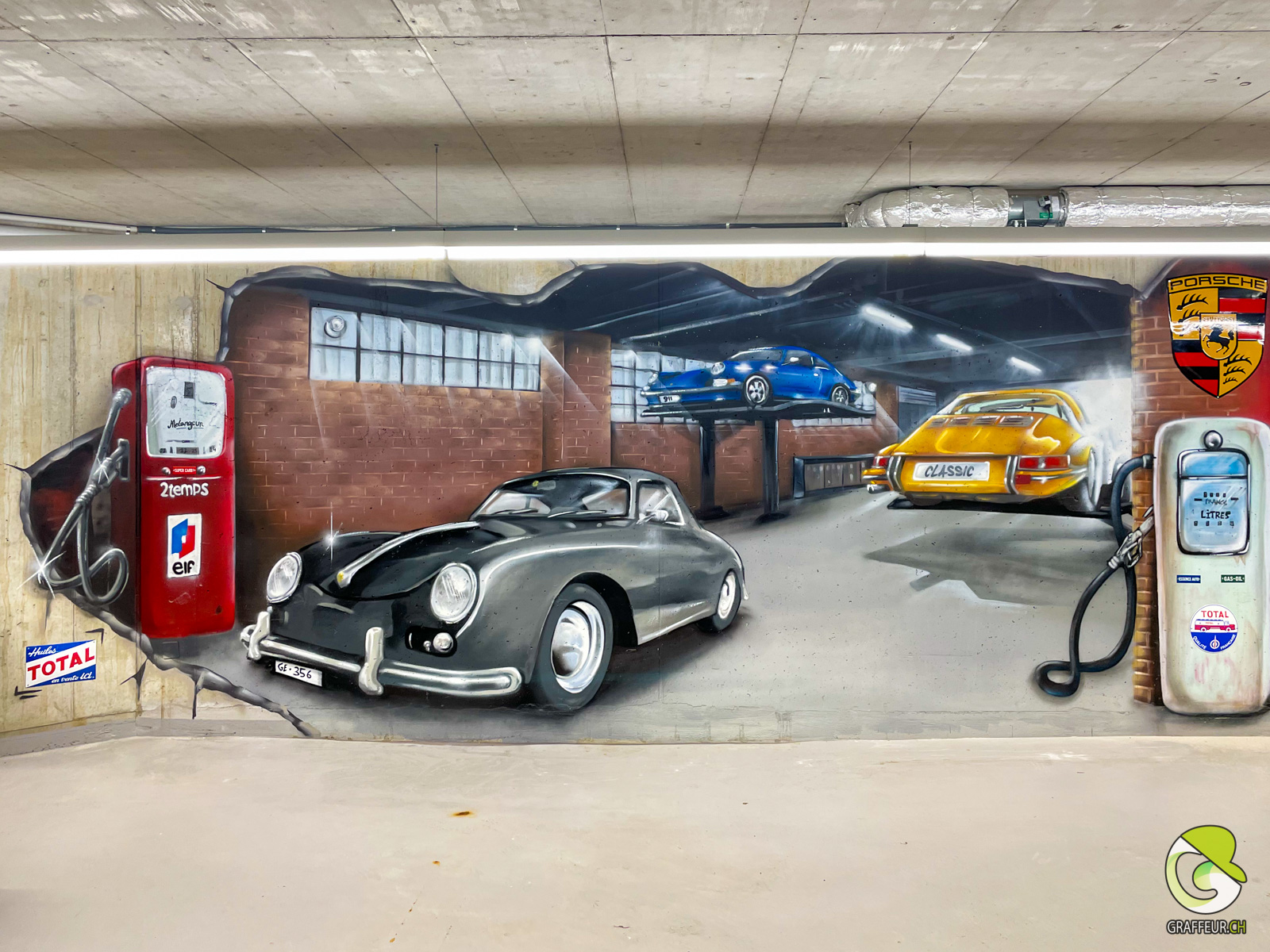 Design pour garage privé