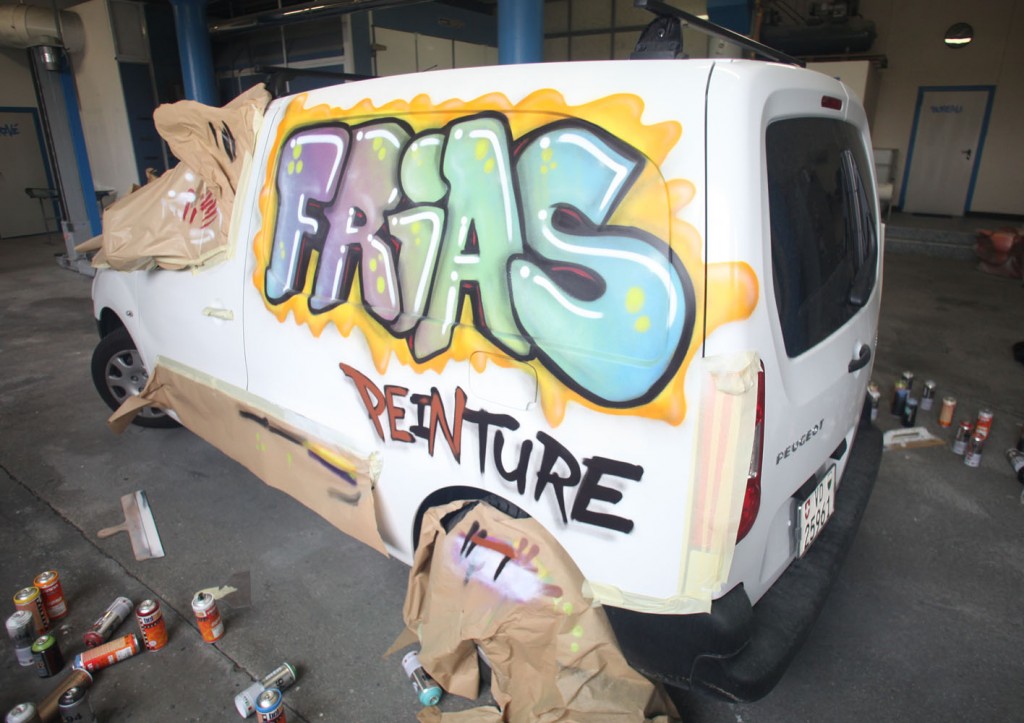 Action - Renovation Frias peinture camionette utilitaire