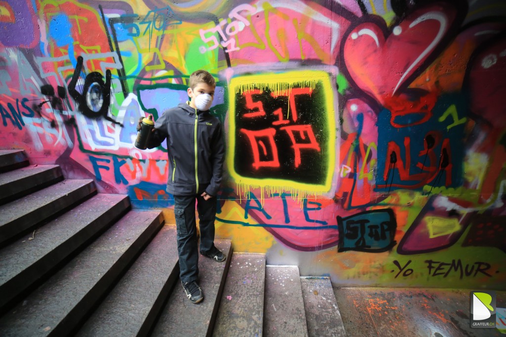 Graffeur stop1