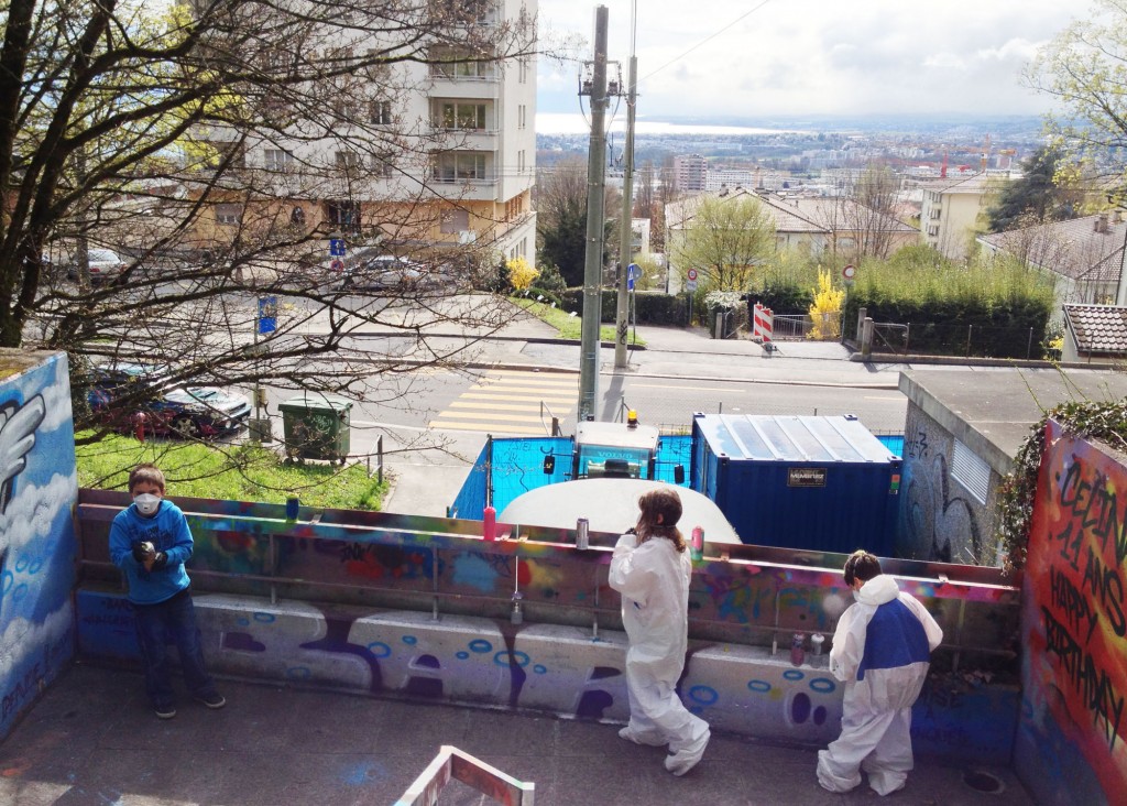 Graffiti Enfant Lausanne - Graffeur
