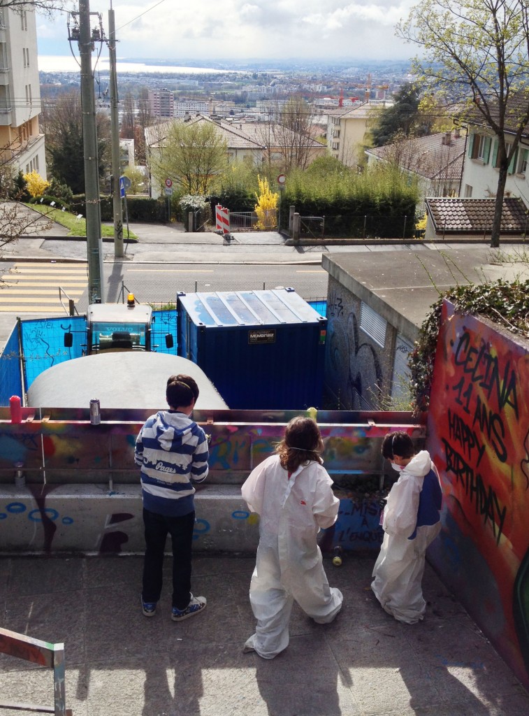 Graffiti Enfant Lausanne - Graffeurs
