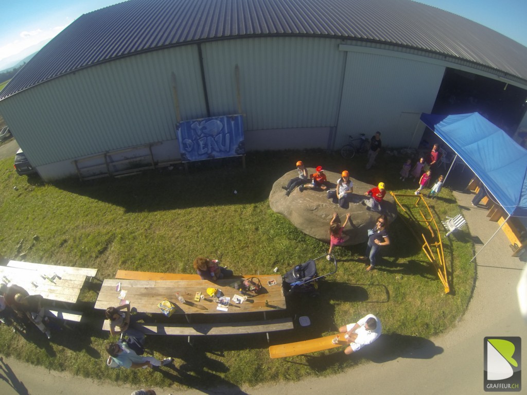 Terre des hommes - Arnex sur nyon - 2013 - Drone - Baro Graffeur-4