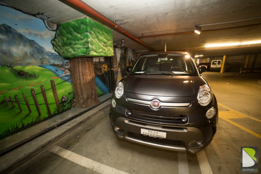 Fiat 500L RG automobiles Fribourg Graffiti Graffeur-3