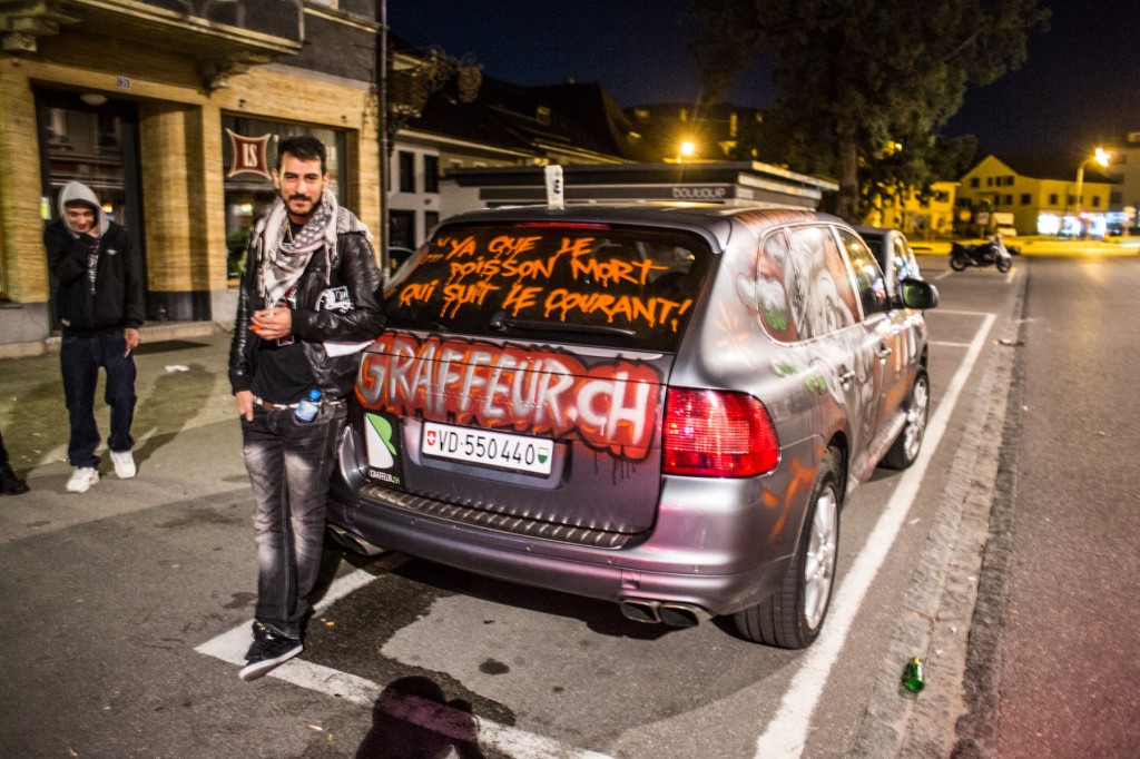 Mokless Porsche Cayenne bulle suisse