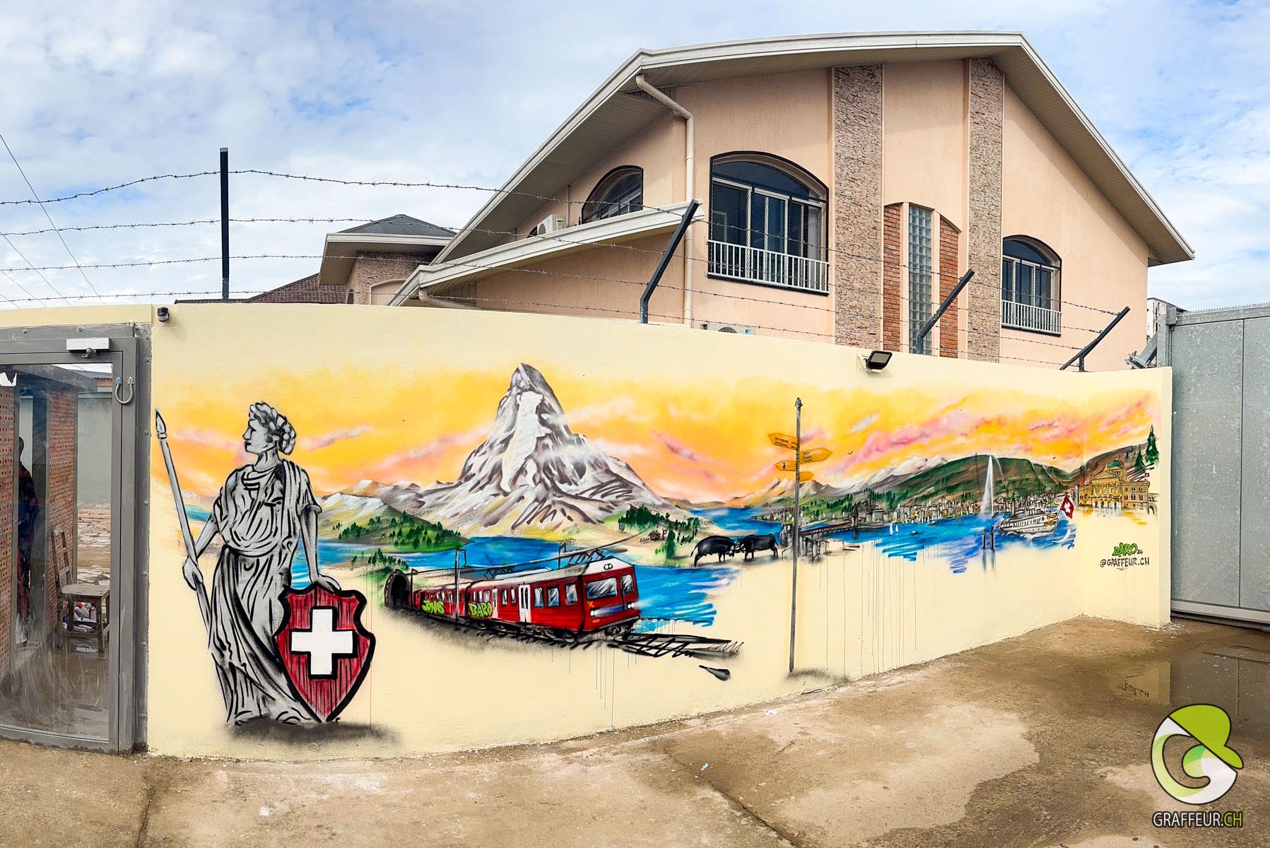 Mission Artistique au Consulat Suisse de Bujumbura !