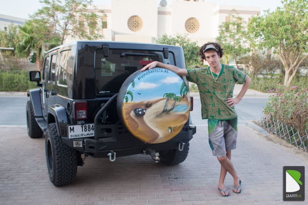 Car_Graffiti_Dubai_Baro_Artist