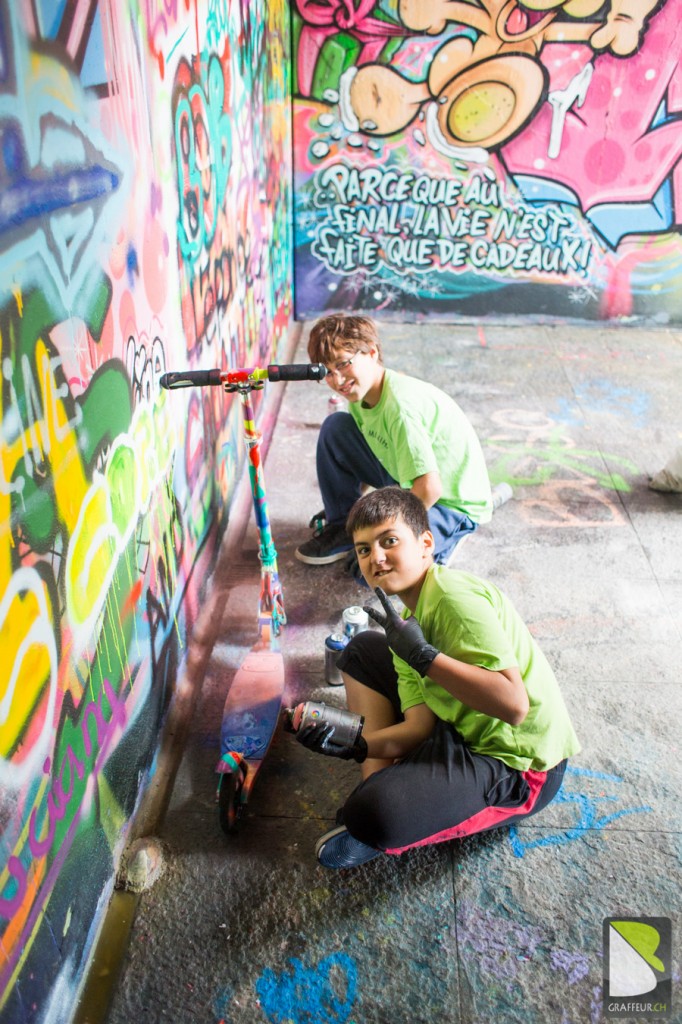 Cours peinture graffiti