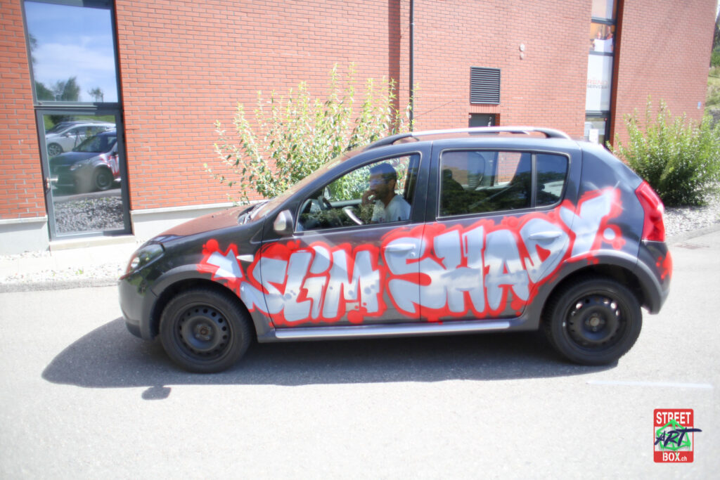 Dacia-Slim-Shady-Voiture-Graffiti-Street-art-car-Suisse-Graff-2