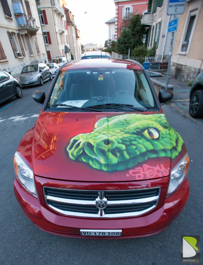 Dodge-Reptile-Serpent-Graffiti