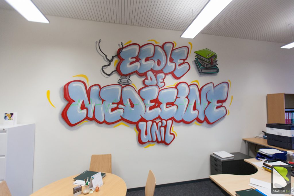Ecole-Medecine-Graffiti-Chuv-Baro