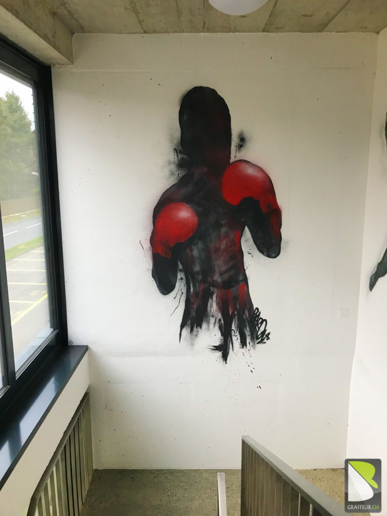 Gym-Fitness-Comeon-Forel-Boxeur-zumba-Graffiti-street-art-2