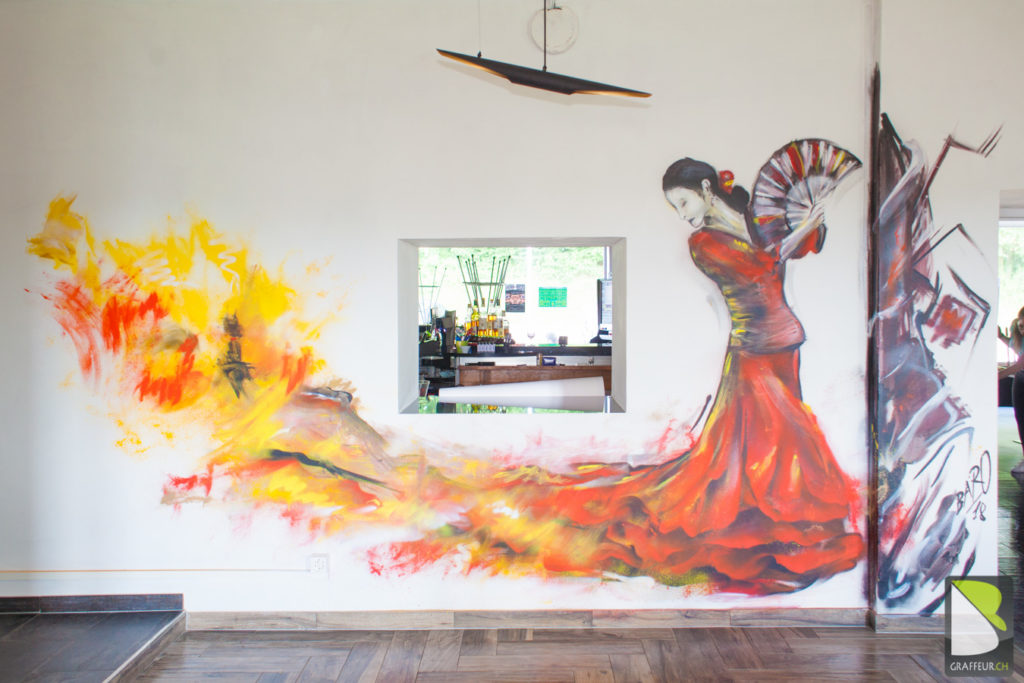 Latinos-bar-Romont-Graffiti-Abstrait-Street-art-Flamenco-Toreador-5