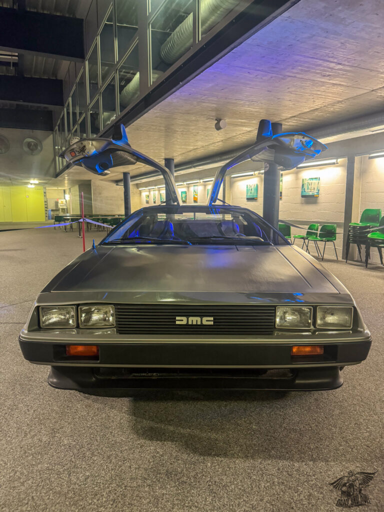 Exposition pour une soirée de Gym sur le Thème de Retour vers le futur à Martigny en Valais
