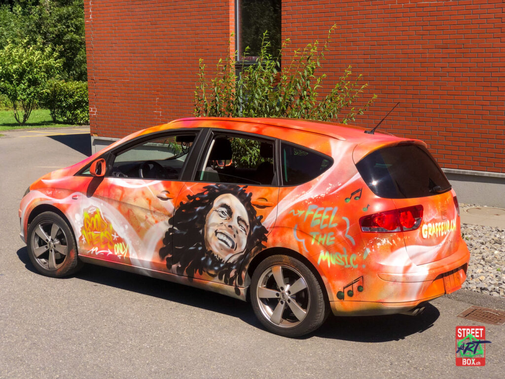 Seat-Bob-Marley-Graffiti-Street-art-car-Suisse-Graff-Tag-arr