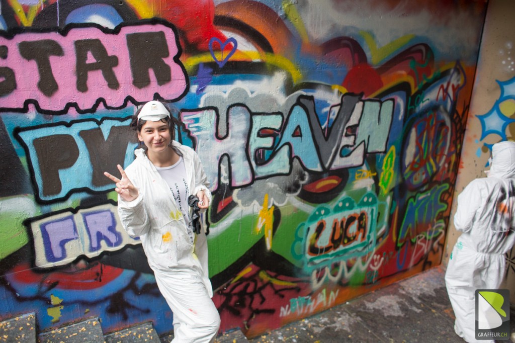 Stage graffiti heaven Lausanne