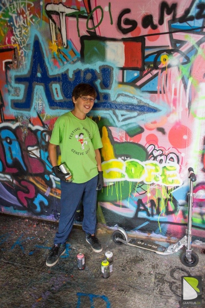 Stage graffiti trotinette