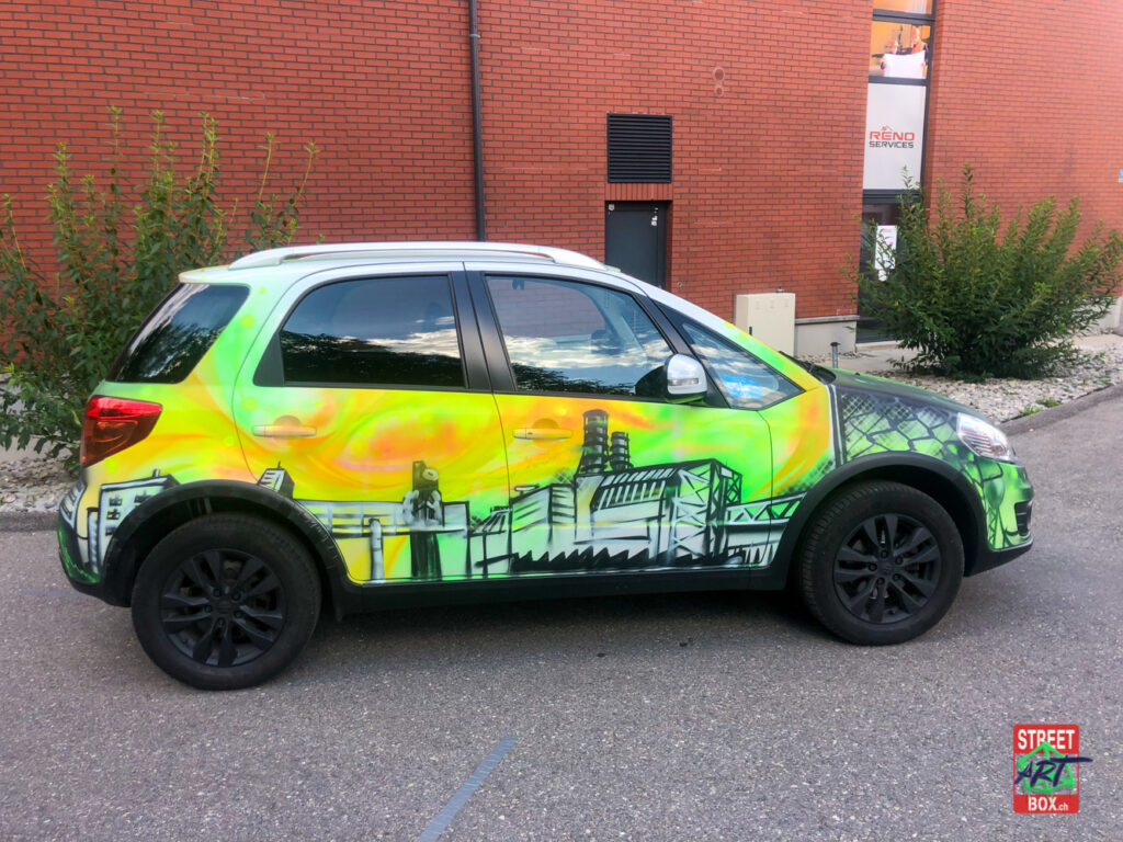 Suzuki-Tchernobyl-Voiture-Graffiti-Street-art-car-Suisse-Graffeur-passager