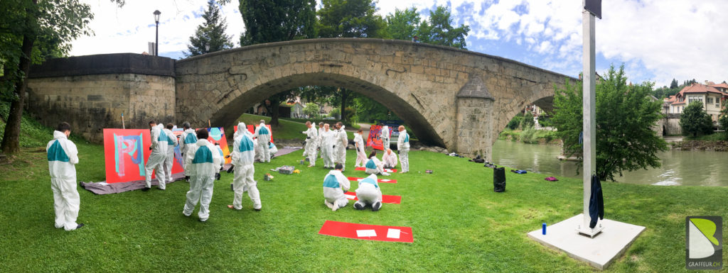 Team-building-Art-Graffiti-Fribourg-entreprise